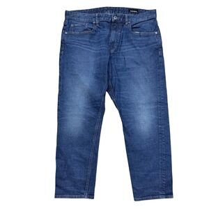 Bonobos Athletic Fit Blue Jeans Men's 35x28 Organic Cotton Stretch